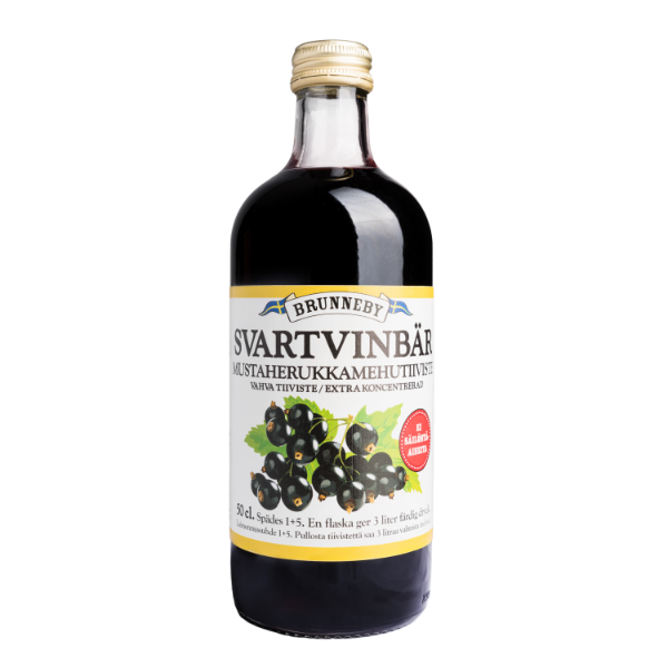 Brunneby mustaherukkamehutiiviste 0,5l