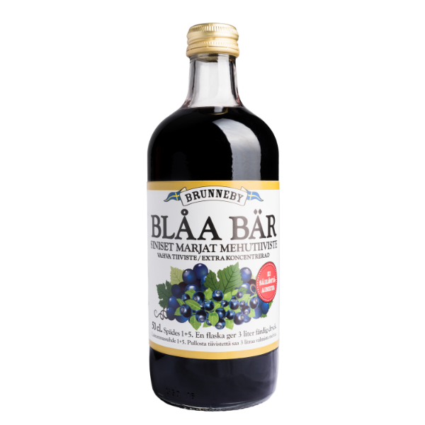 Brunneby siniset marjat mehutiiviste 0,5l