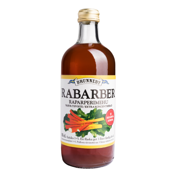 Brunneby raparperimehutiiviste 0,5l