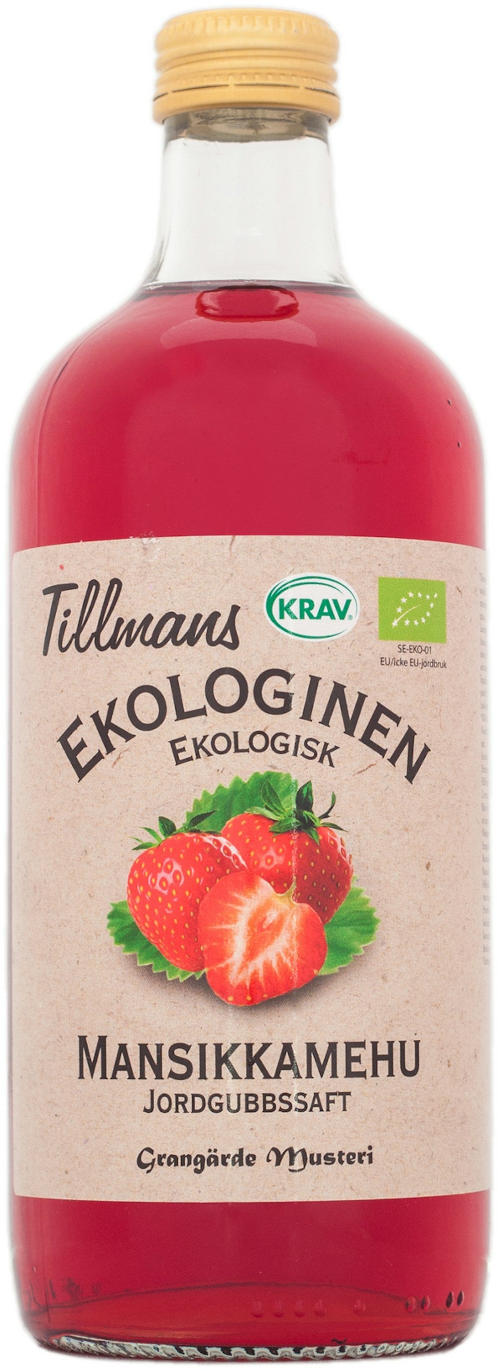 Tillmans Mansikkamehu 0,5 L Luomu